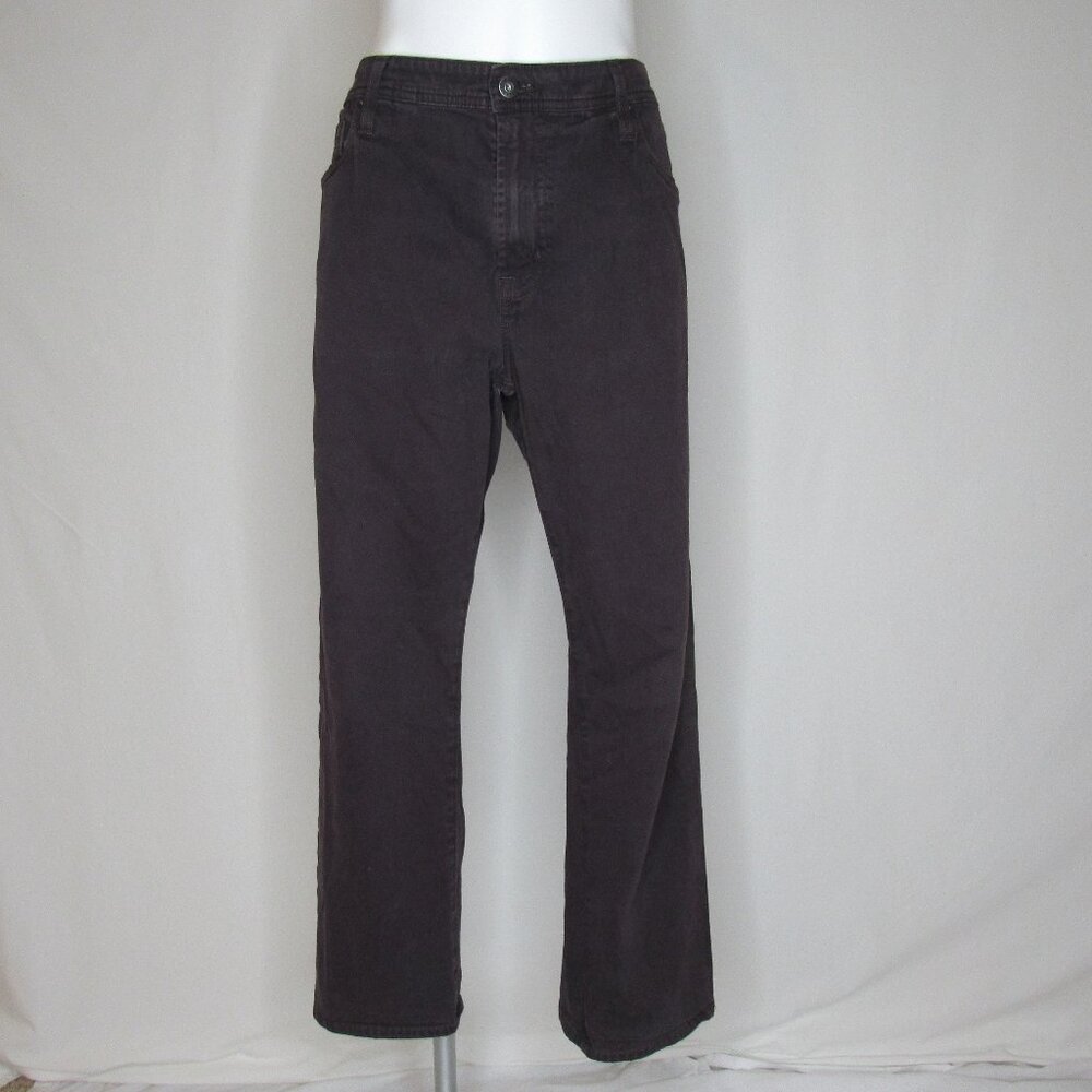 Adriano Goldschmied AG THE GRADUATE Tailored Leg Purple Jeans Men's 38 x 32